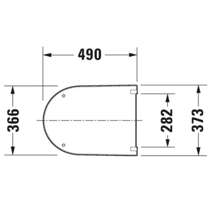 Duravit Darling New - WC doska, SoftClose, biela 0063390000