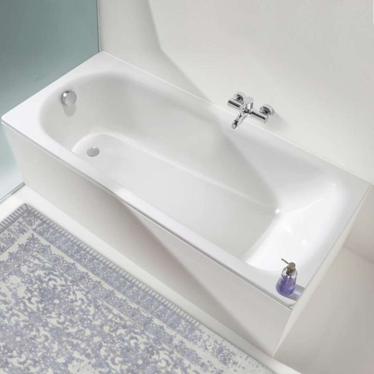Kaldewei Advantage - Obdĺžniková vaňa Saniform Plus 372-1, 160x75 cm, biela - vaňa 112500010001