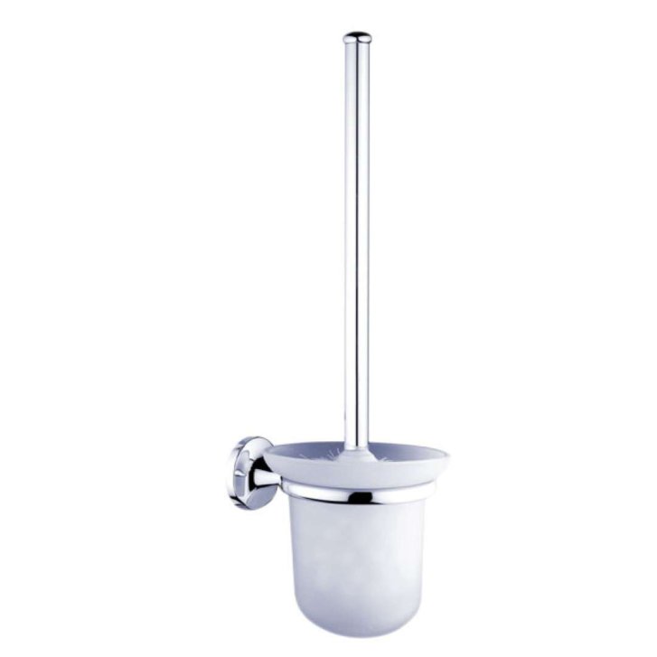 Nimco Monolit - WC kefa nástenná s držiakom, matné sklo/chróm MO 4094C-26