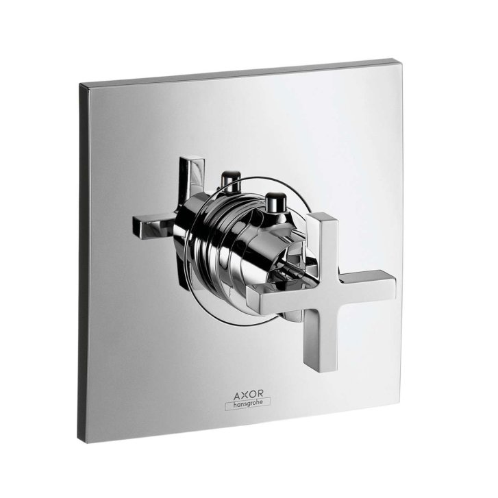 Axor Citterio - Highflow termostatická batéria pod omietku, chróm 39716000