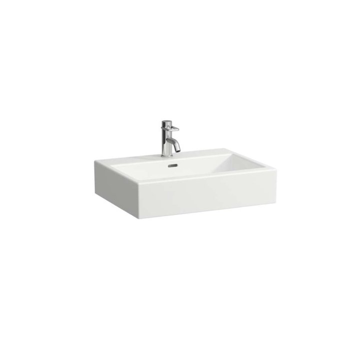 Laufen Living - Umývadlo na dosku, 60x46 cm, s 3 otvormi na batériu, biela H8174340001081