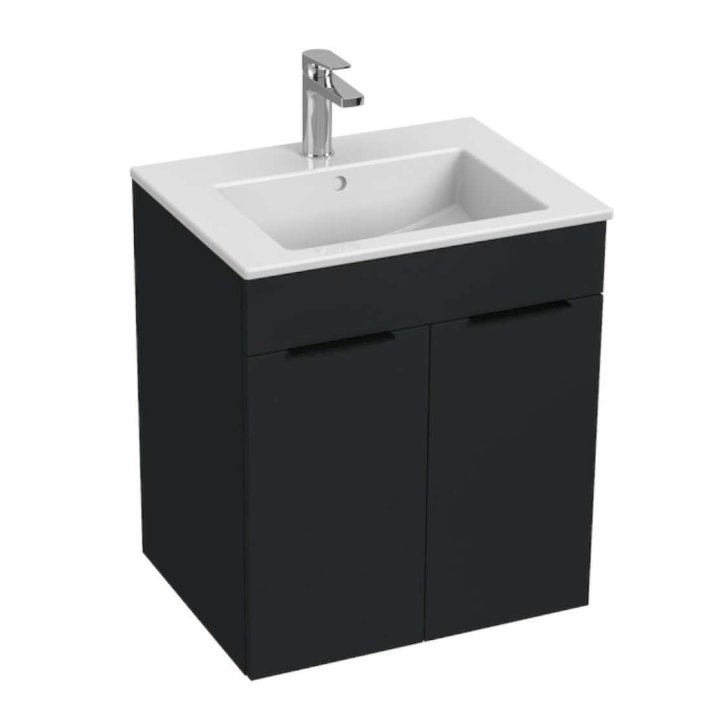 Jika Cube - Skrinka s umývadlom 55x43x61 cm, matný antracit H4536111763521