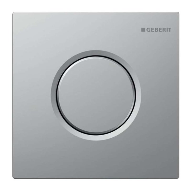 Geberit - Pneumatické ovládanie splachovania pisoáru typ 01, matný chróm 116.011.JQ.5