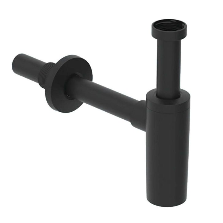 Geberit - Designový sifón, matná čierna 151.035.14.1