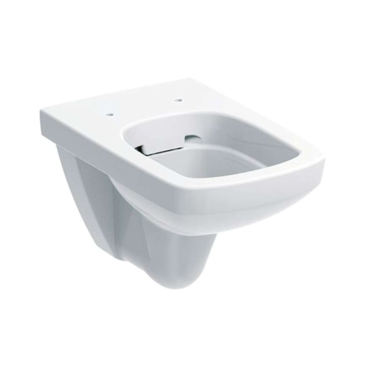 Geberit Selnova Square - Závesné WC, 530x350 mm, Rimfree, biela 501.458.00.7