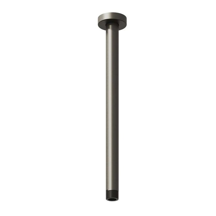 Ravak - Sprchové rameno stropné, 30 cm, kefovaný grafit X07P701