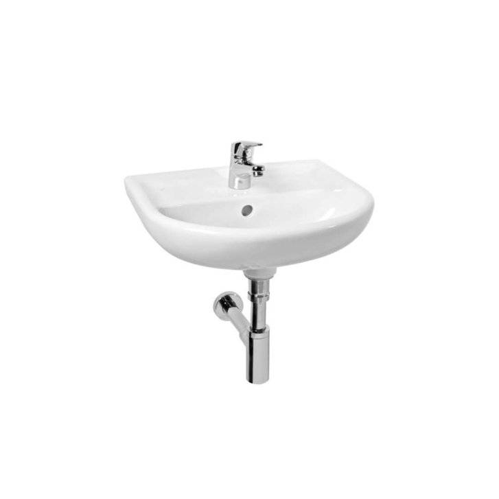 Jika Lyra plus - Umývadielko, 45x37 cm, s prepadom, s otvorom na batériu, biela H8153820001041