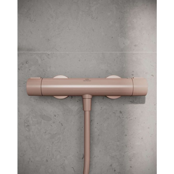 Ideal Standard ALU+ - Termostatická sprchová batéria, rosé BD582RO