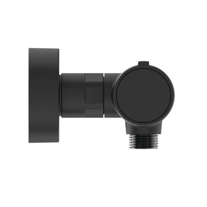 Ideal Standard ALU+ - Termostatická sprchová batéria, hodvábna čierna BD582XG