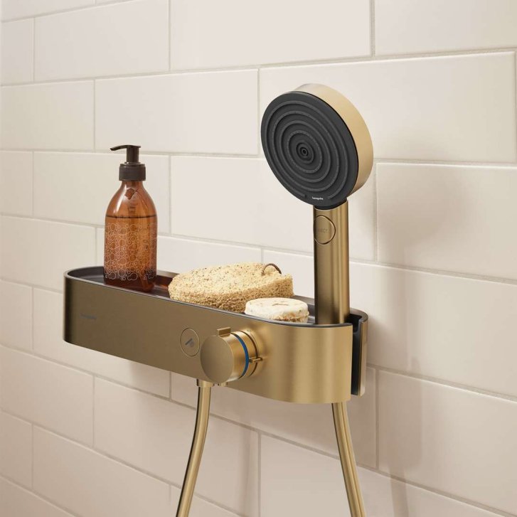 Hansgrohe ShowerTablet Select - Termostatická sprchová batéria, kefovaný bronz 24360140