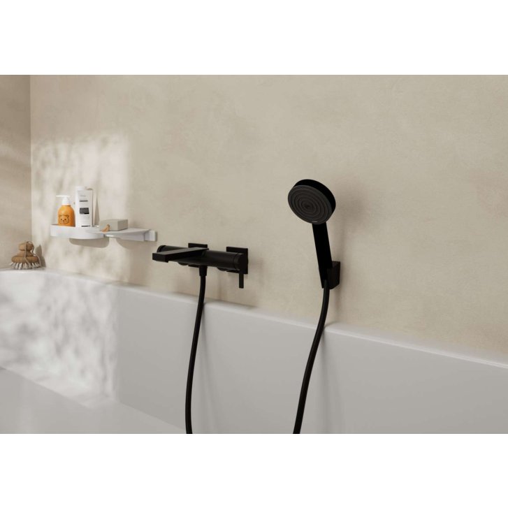 Hansgrohe Tecturis E - Vaňová batéria, matná čierna 73420670