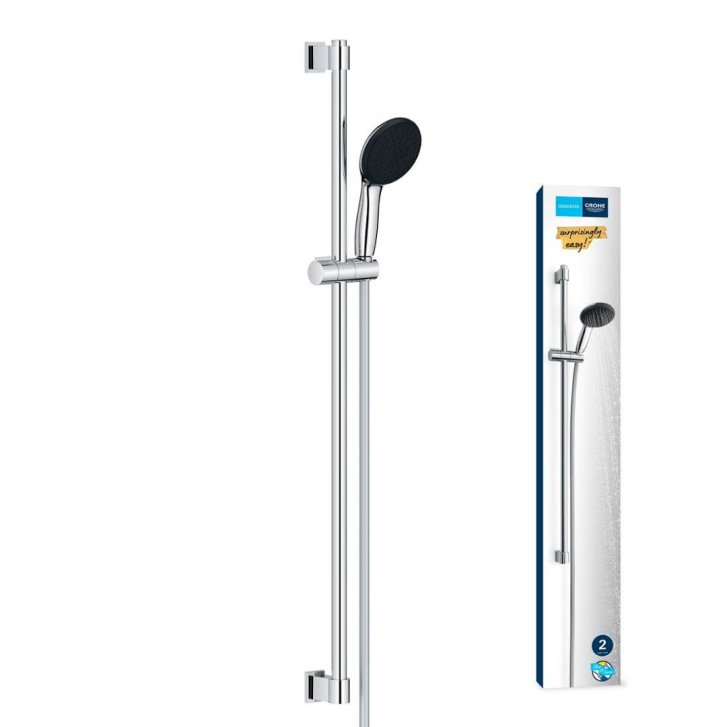 Grohe Vitalio Start - Set sprchovej hlavice, tyče a hadice, 2 prúdy, chróm 26955001