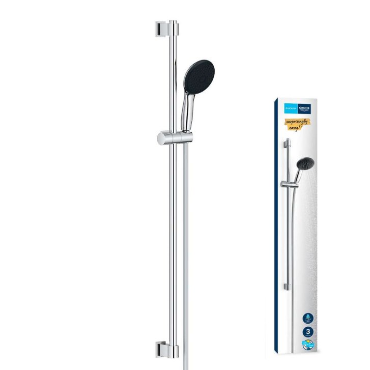 Grohe Vitalio Start - Set sprchovej hlavice, tyče a hadice, 3 prúdy, chróm 26956001