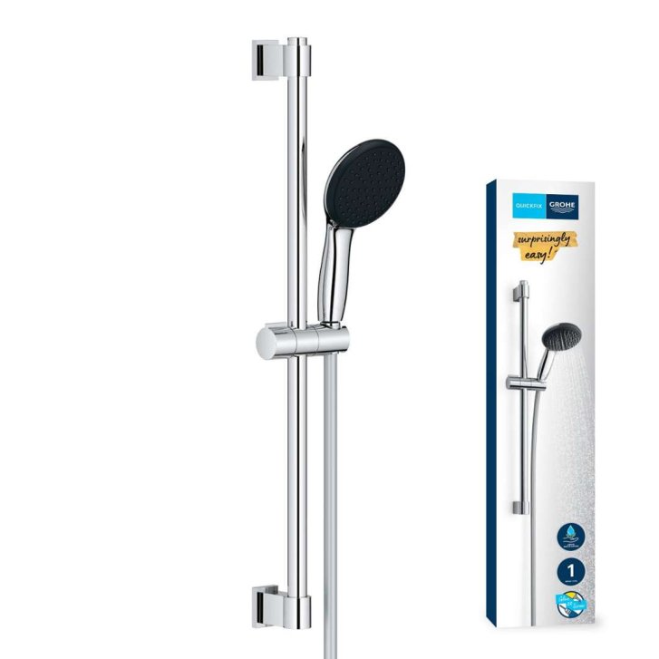 Grohe Vitalio Start - Set sprchovej hlavice, tyče a hadice, chróm 27942001