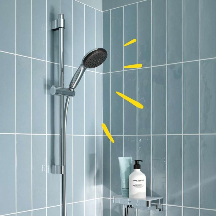 Grohe Vitalio Start - Set sprchovej hlavice, tyče a hadice, chróm 27942001