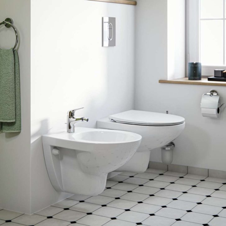 Grohe Swift - Bidetová batéria s výpusťou, chróm 24332001