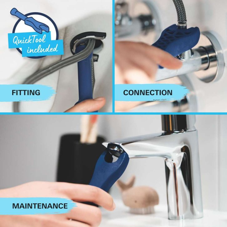 Grohe Swift - Bidetová batéria s výpusťou, chróm 24332001