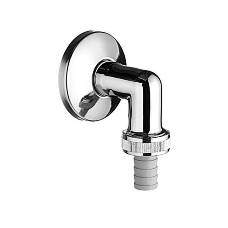 Schell - Pripojovacie koleno s rozetou, chróm 248370699
