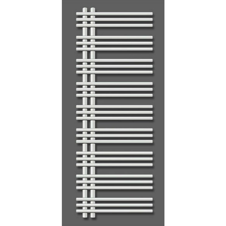Zehnder Yucca Asym - Kúpeľňový radiátor 130x58 cm, rovný, jednoradový, chróm YAC-130-060