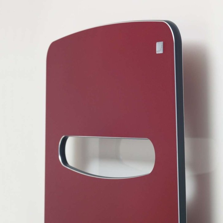 Zehnder Vitalo Spa - Kúpeľňový radiátor 120x59 cm, rovný, stredové pripojenie 5 cm, biely lak VIT-120-060