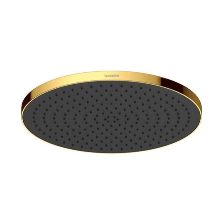Duravit - Hlavová sprcha, priemer 23 cm, MinusFlow, zlatá UV0662017034