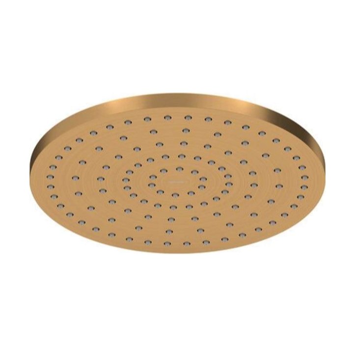 Duravit - Hlavová sprcha, priemer 25 cm, MinusFlow, kefovaný bronz UV0662018004