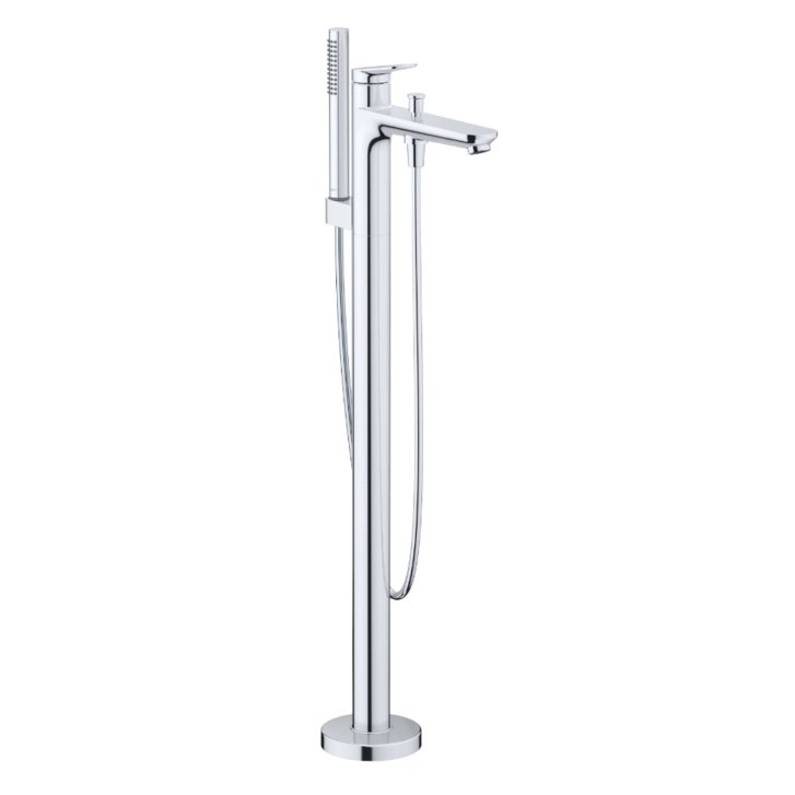 Duravit Wave - Vaňová batéria do podlahy, chróm WA5250000010