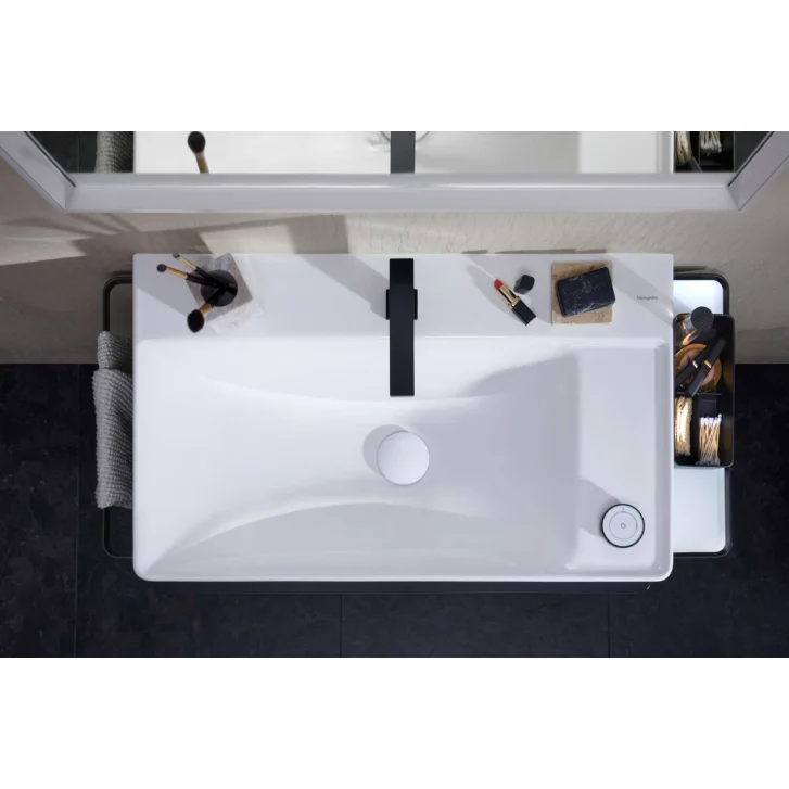 Hansgrohe Xelu Q - Držiak uteráka na nábytok, dĺžka 43 cm, matná čierna 54143670