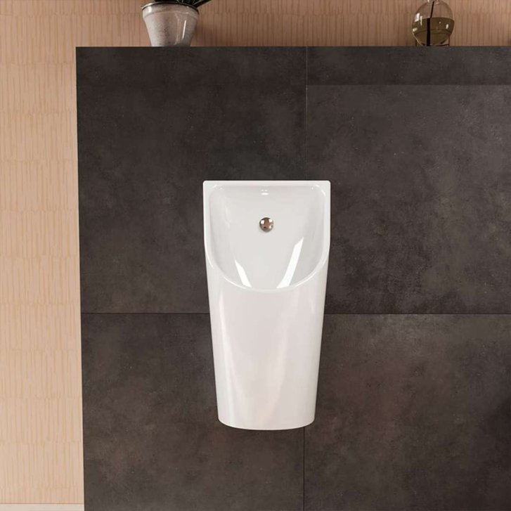 Hansgrohe EluPura Original S - Pisoár, zadný prívod vody, HygieneEffect, biela 62048450