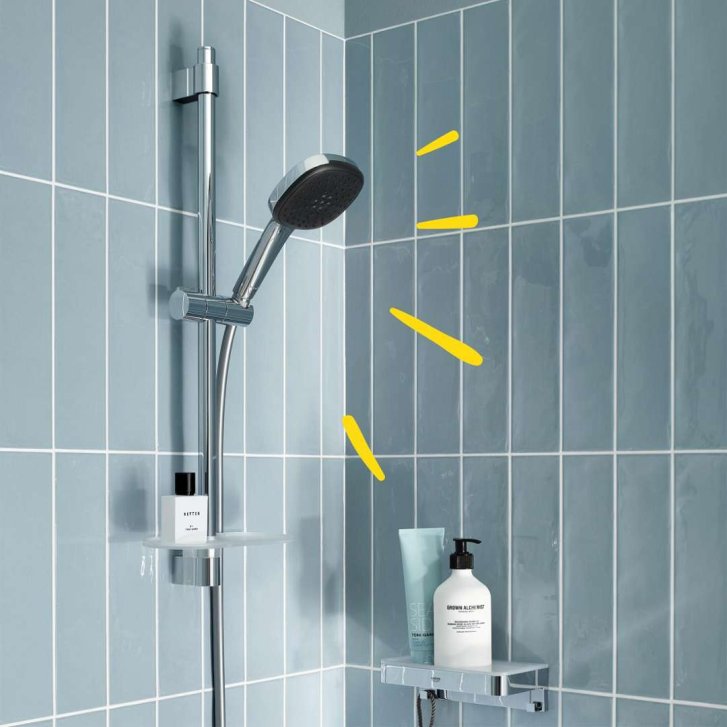 Grohe Vitalio Comfort - Set sprchovej hlavice, tyče a hadice, 2 prúdy, chróm 2639810E
