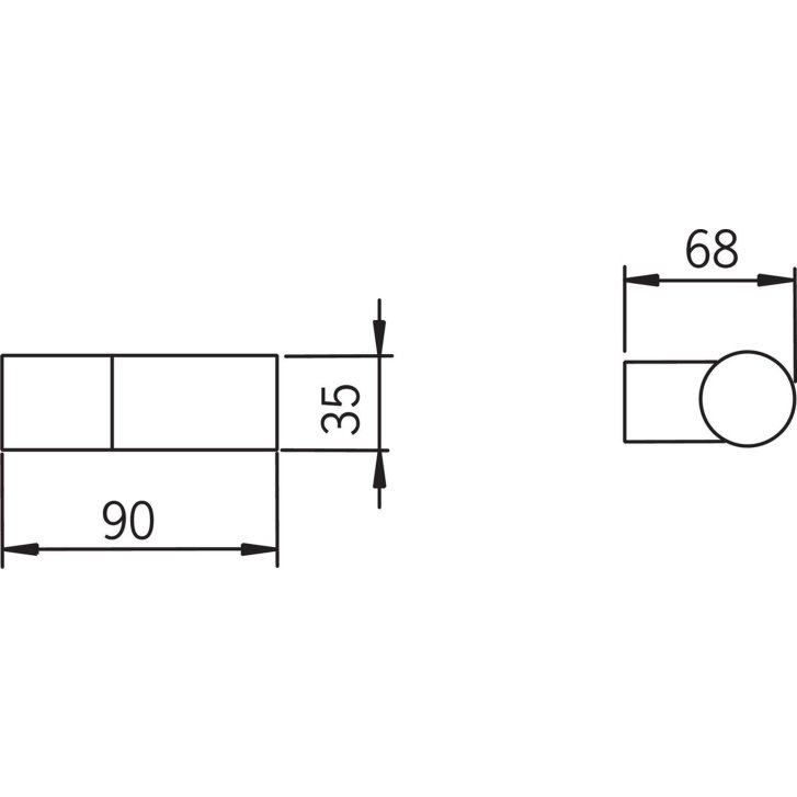 Hansa - Držiak sprchy, chróm 64390100