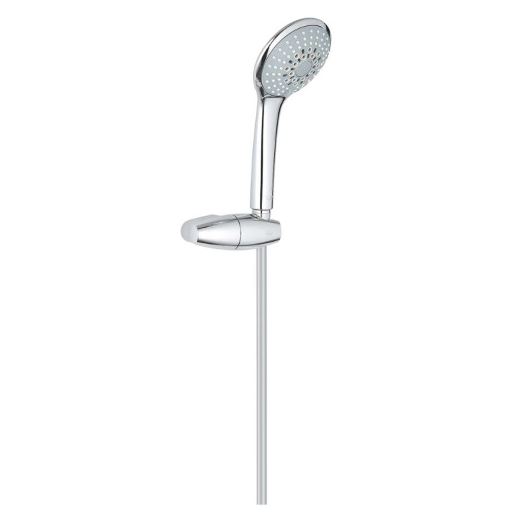 Grohe Euphoria - Súprava sprchovej hlavice Champagne 110, držiaka a hadice, 3 prúdy, chróm 27355000