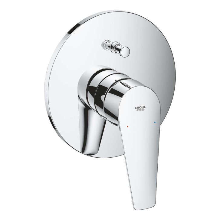 Grohe BauEdge - Batéria pod omietku, na 2 spotrebiče, chróm 29190001