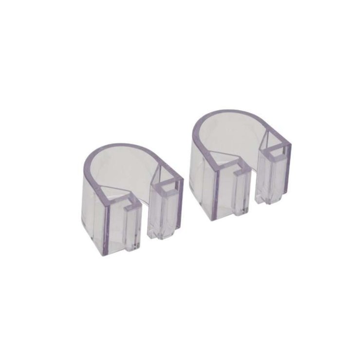 Hansgrohe - Svorky priemer 25 mm na misky na mydlo Casetta'D, 2 ks, číra 96192000