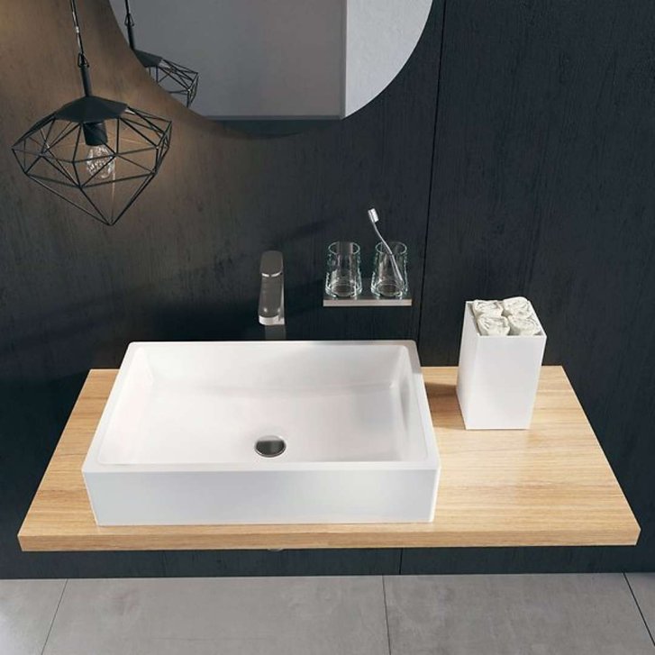 Ravak Moon/Formy - Deska pod umyvadlo I, 800 x 550 x 70 mm - barva dub X000000842