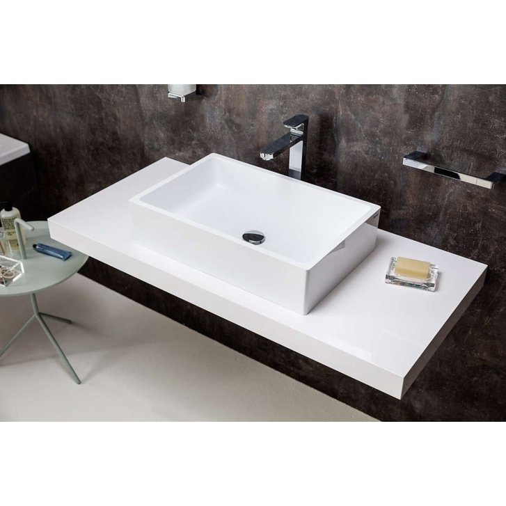 Ravak Moon/Formy - Deska pod umyvadlo I, 800 x 550 x 70 mm - barva dub X000000842
