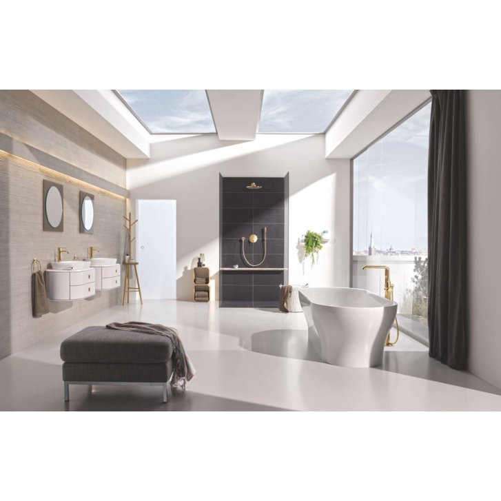Grohe Essence - Vaňová batéria do podlahy, Cool Sunrise 23491GL1