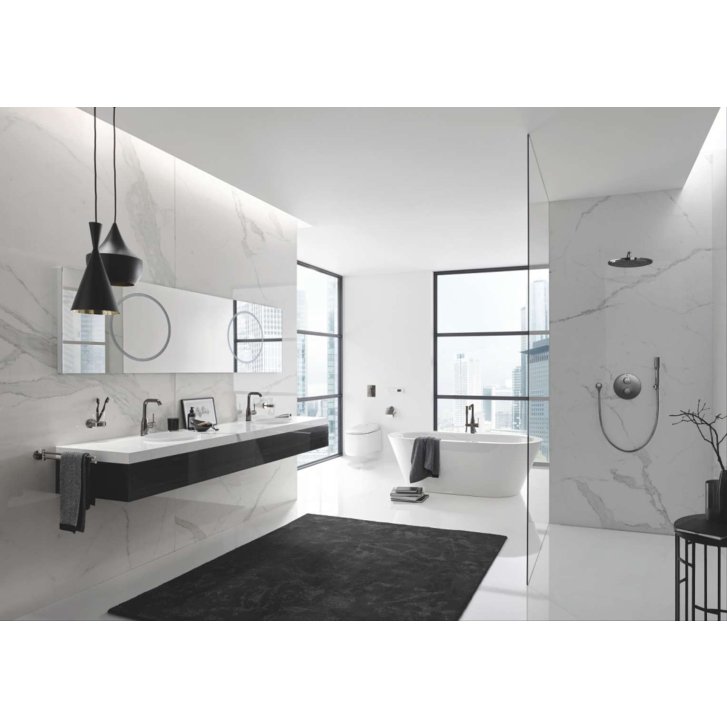 Grohe Essentials - Dávkovač tekutého mydla, tmavý grafit 40394A01