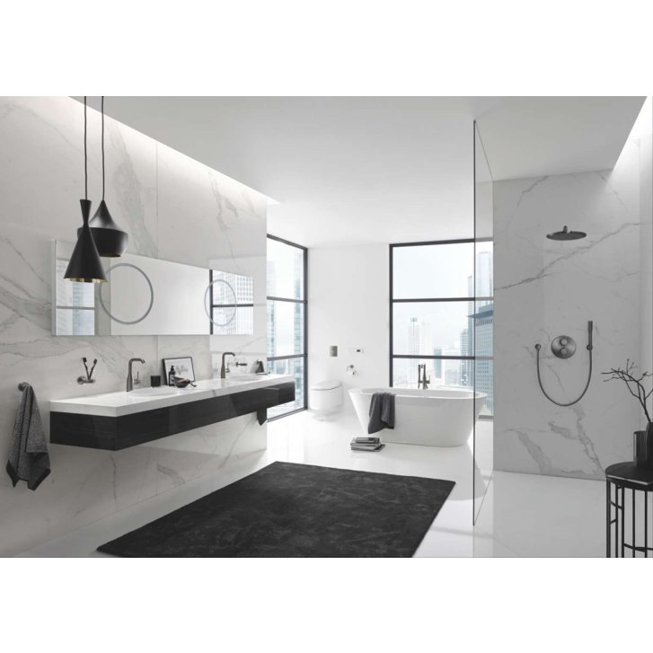 Grohe Essentials - Dávkovač tekutého mydla, kefovaný tmavý grafit 40394AL1