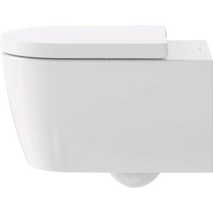 Duravit ME by Starck - Závesné WC, Rimless, DuraShield, matná biela 252909AC00