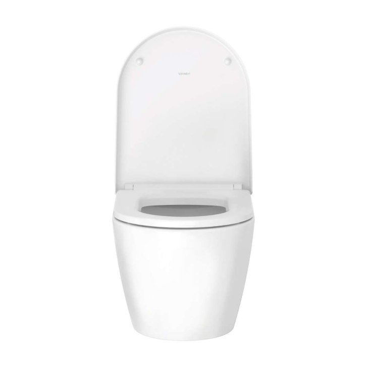 Duravit ME by Starck - Závesné WC, DuraShield, matná biela 252809AC00