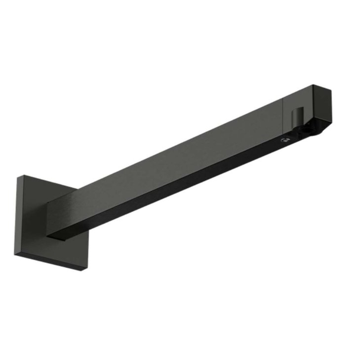 Hansgrohe - Sprchové rameno, 41 cm, kefovaný čierny chróm 24337340