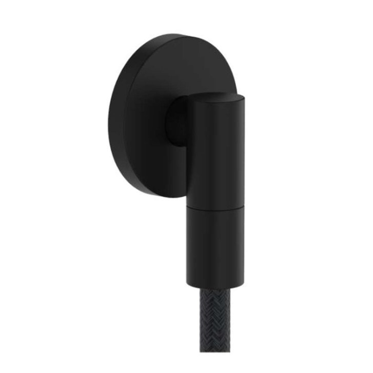 Hansgrohe FixFit Fine S - Nástenné kolienko, matná čierna 28882670