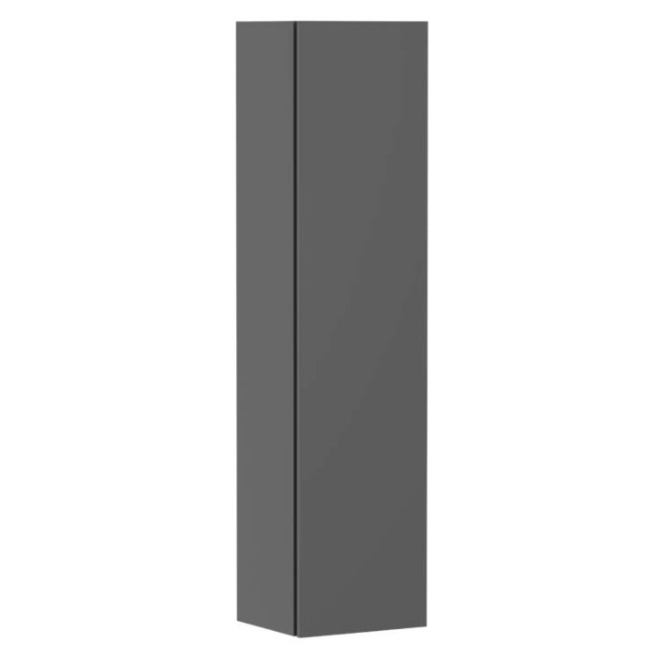 Hansgrohe Xilesa E - Vysoká skrinka, 40x165x35 cm, 1 dvierka, pánty vpravo, matná sivá 54288760