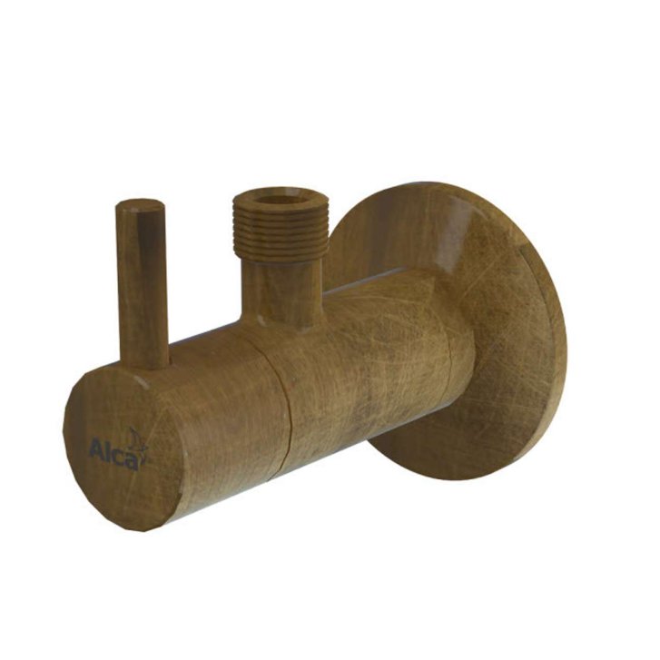 Alca - Ventil rohový s filtrom 1/2", bronz-antic ARV001-ANTIC