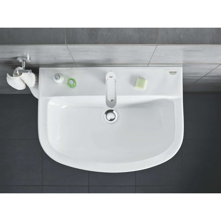 Grohe BauEdge - Umývadlová batéria s výpustom, chróm 23328000