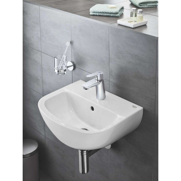 Grohe BauEdge - Umývadlová batéria s výpustom, chróm 23328000