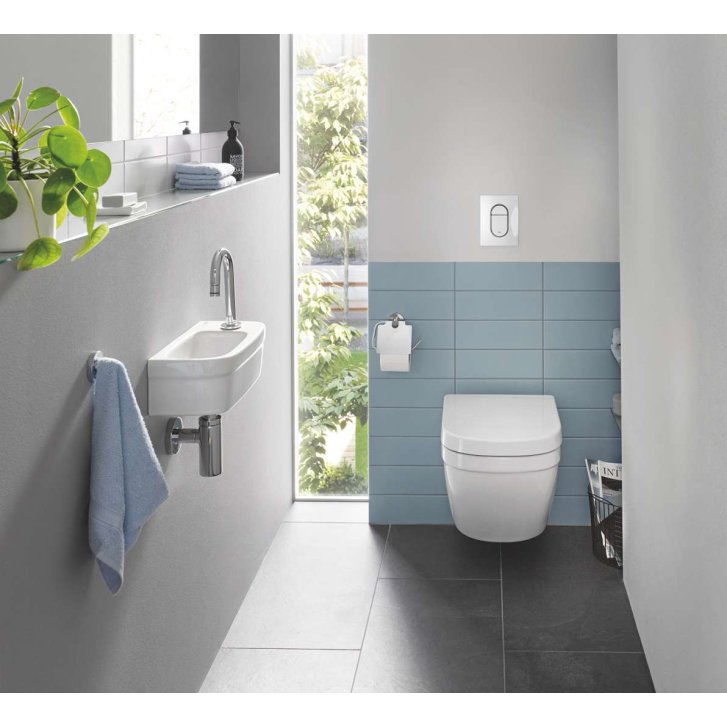 Grohe Euro Ceramic - Umývadielko, 37x18 cm, alpská biela 39327000