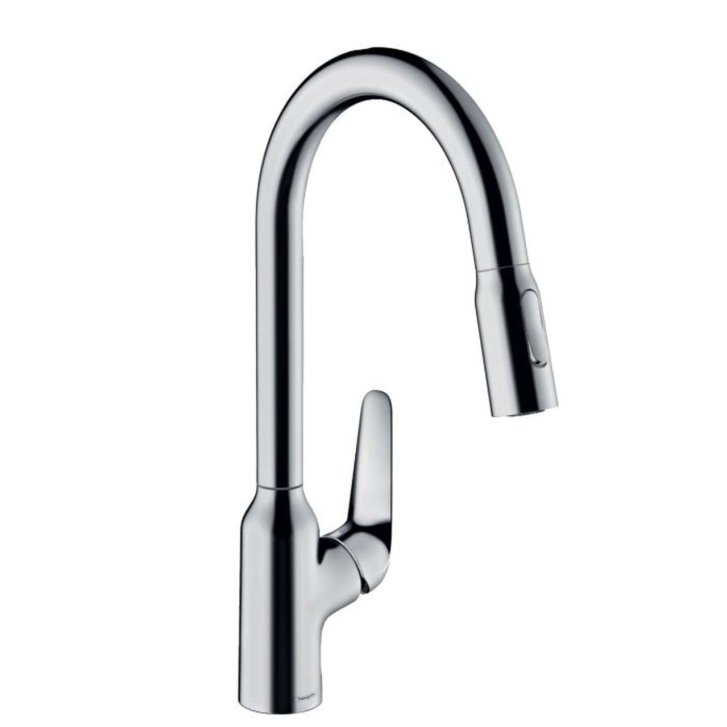 Hansgrohe Focus M42 - Drezová batéria M429-H220 s výsuvnou spŕškou, chróm 71800000