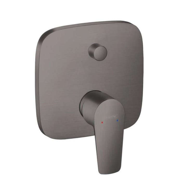 Hansgrohe Talis E - Vaňová batéria pod omietku, kefovaný čierny chróm 71745340